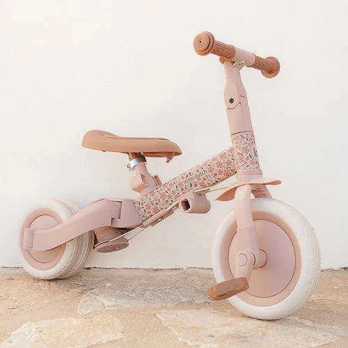 Tricycle évolutif 4 en 1 – Rose