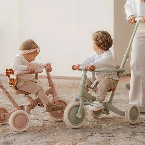 Tricycle évolutif 4 en 1 – Rose