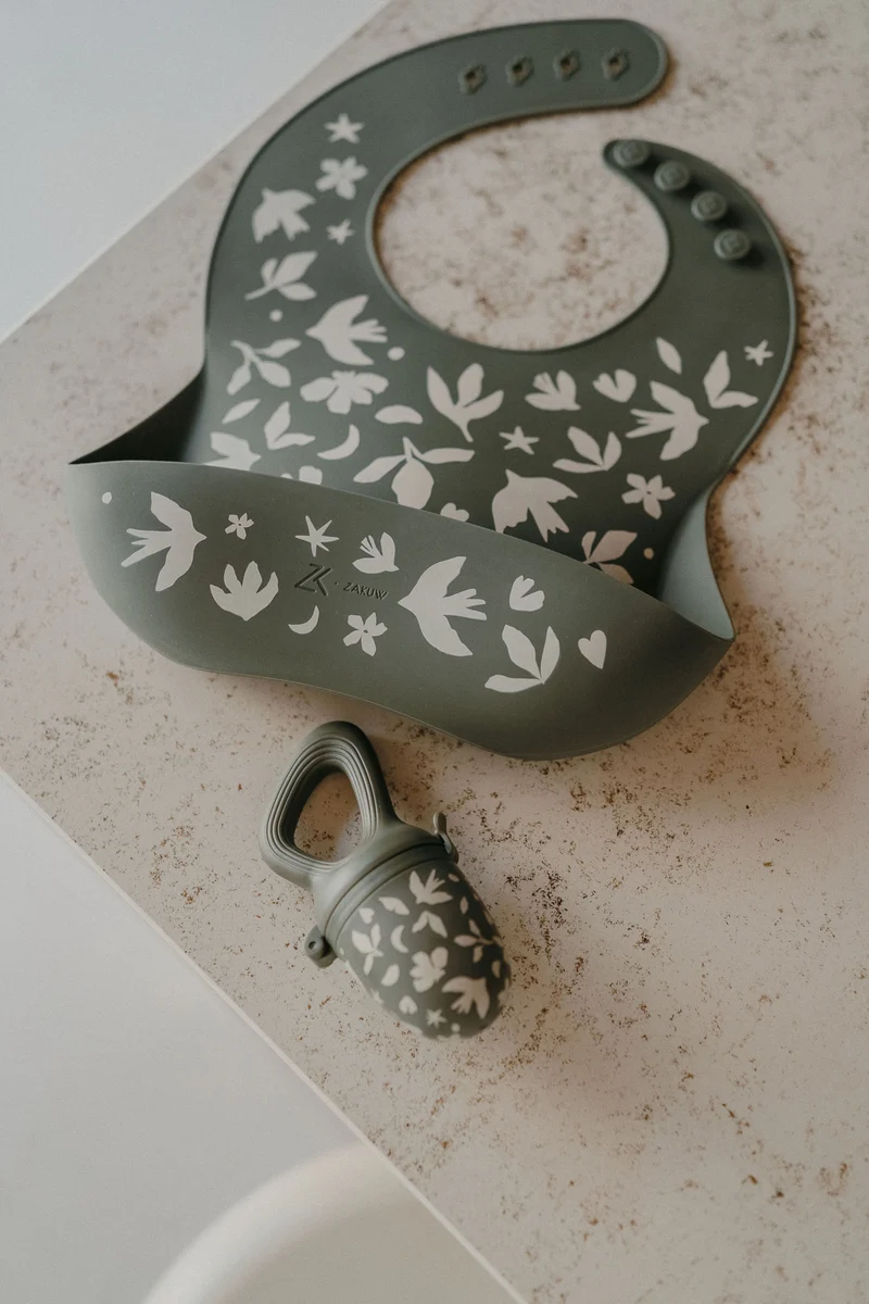Bavoir en Silicone – Birdy