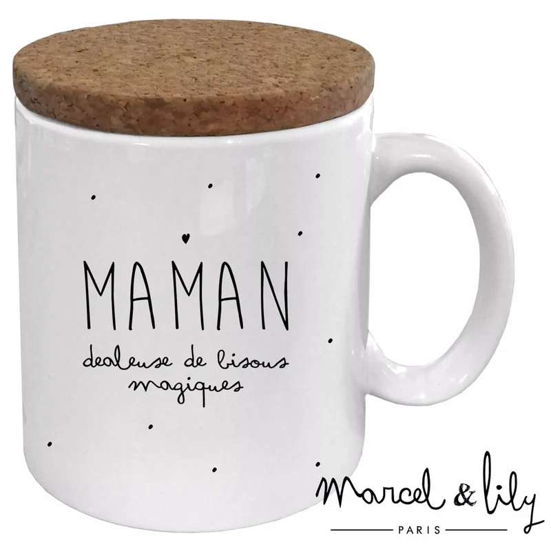 Mug Maman Dealeuse de Bisous – Commencez la journée avec douceur !