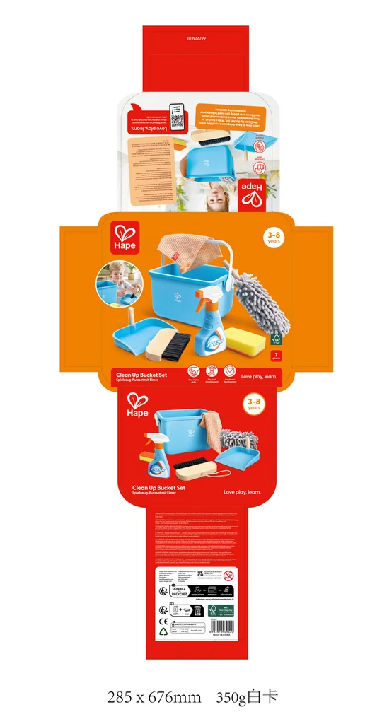 Kit de nettoyage avec seau – Hape