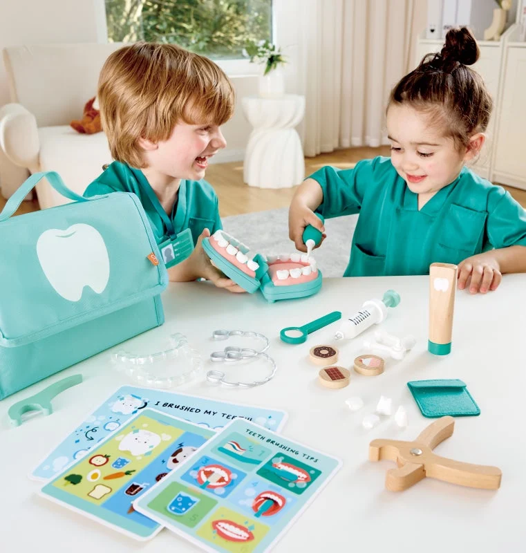 Jeu du dentiste enfant – Kit dentaire éducatif 3 ans
