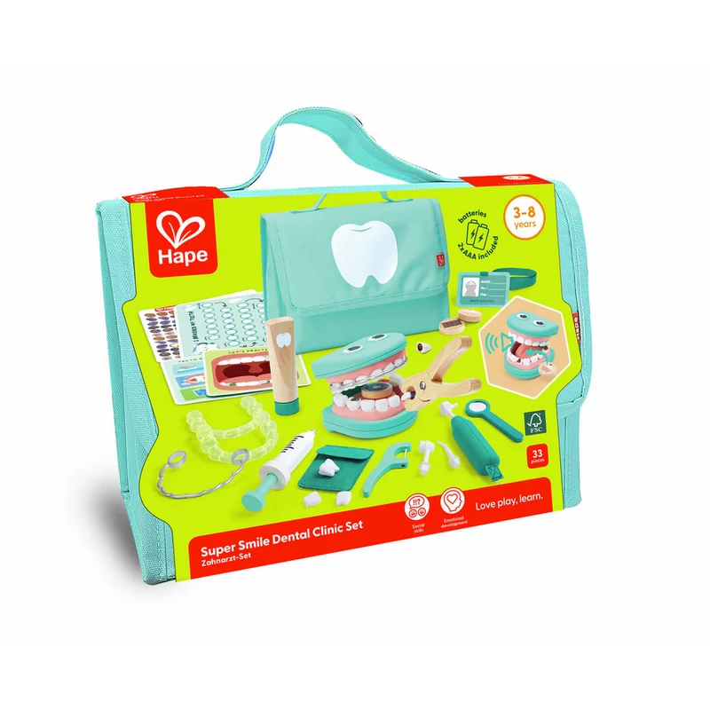 Jeu du dentiste enfant – Kit dentaire éducatif 3 ans