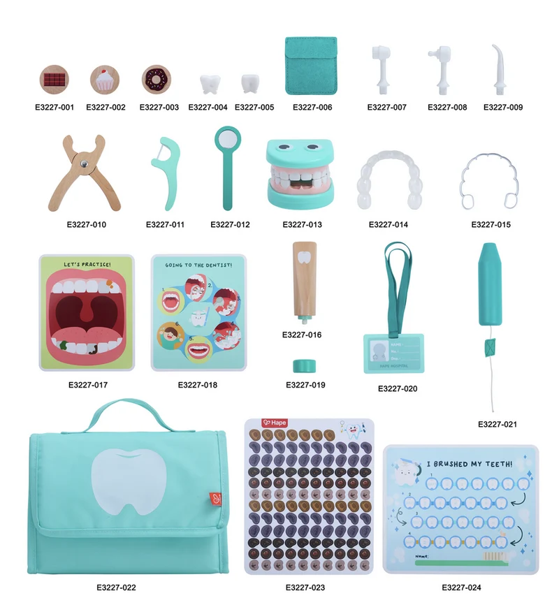 Jeu du dentiste enfant – Kit dentaire éducatif 3 ans