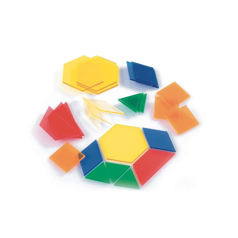 Formes de mélange de couleurs translucides