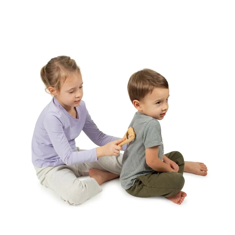 Kit de massage sensoriel en bois