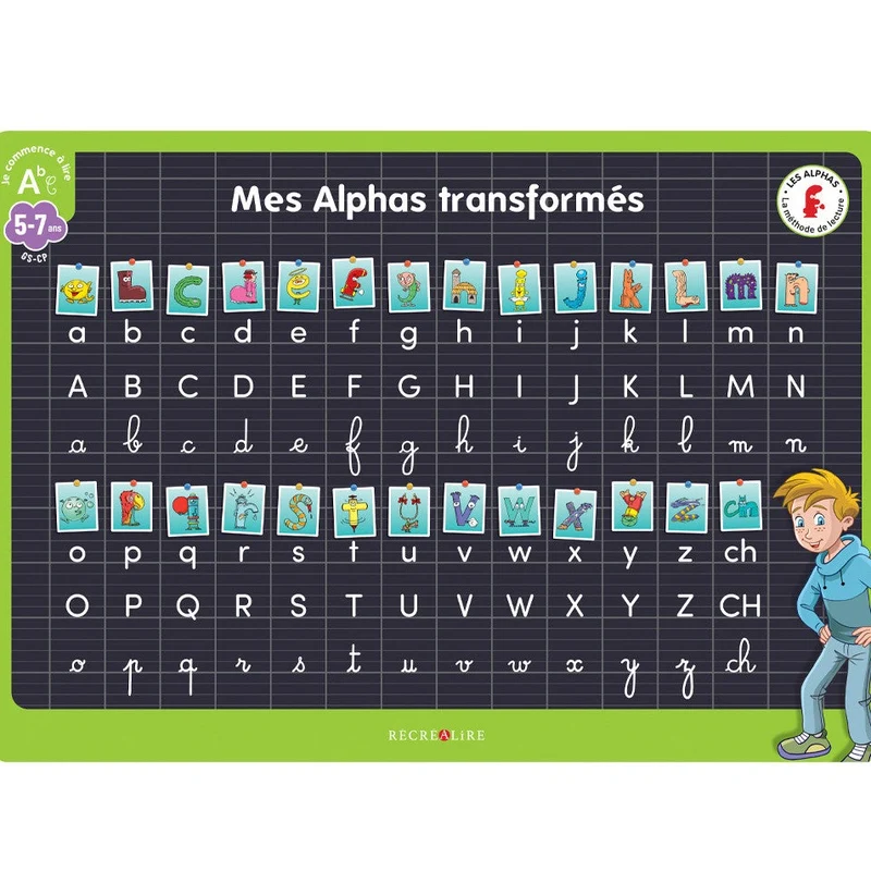 Mes 2 sous-marins des Alphas - Je commence à lire