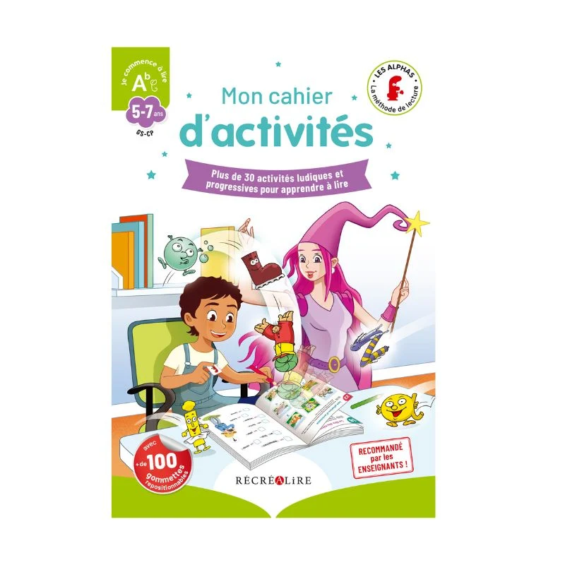 Cahier d'activités Les Alphas - Je commence à lire