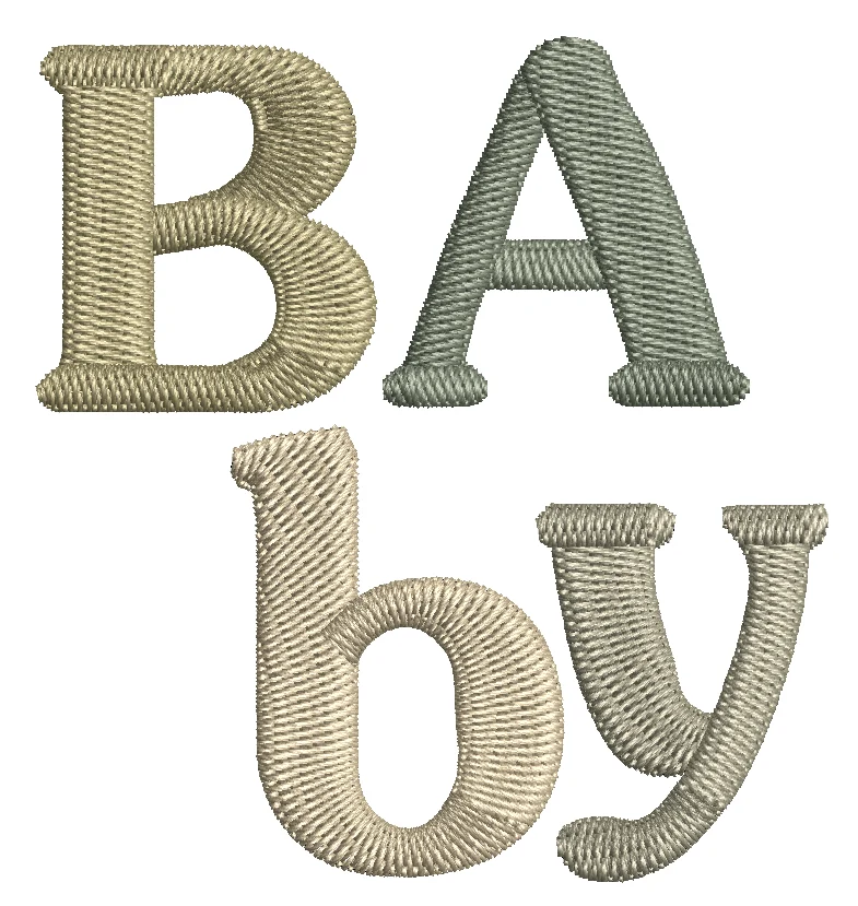Bodie bébé brodé Olive