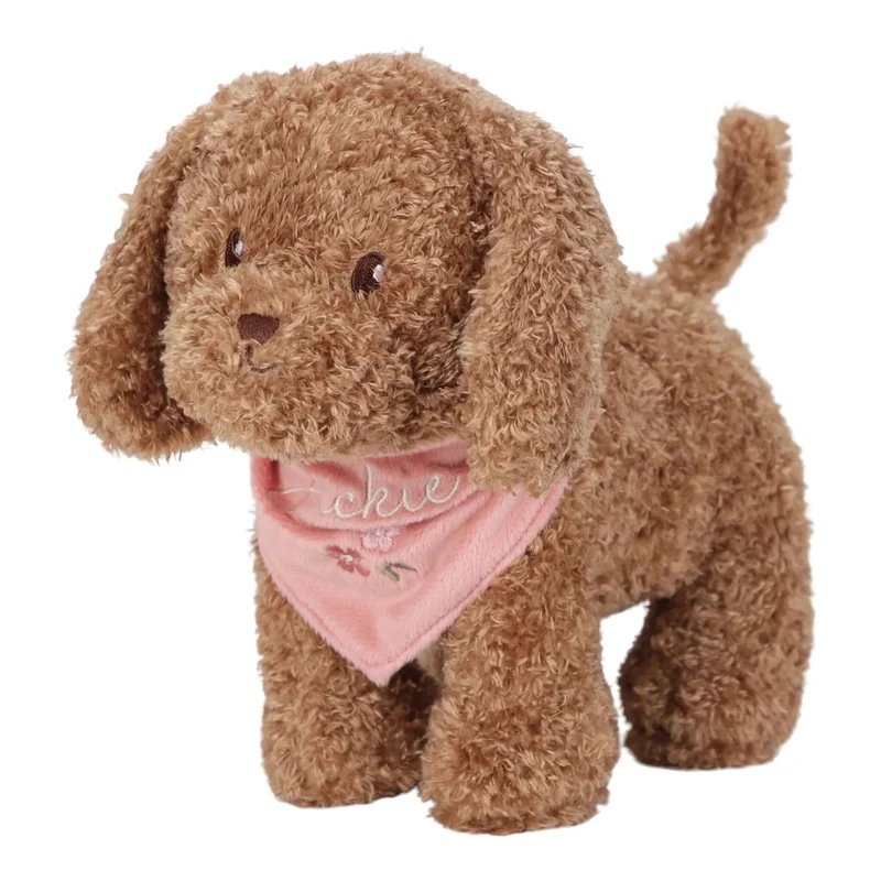 Peluche chien avec sac de transport – Jackie