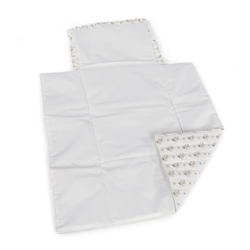 Tapis à langer pliable Botton Fleurs – Walking Mum