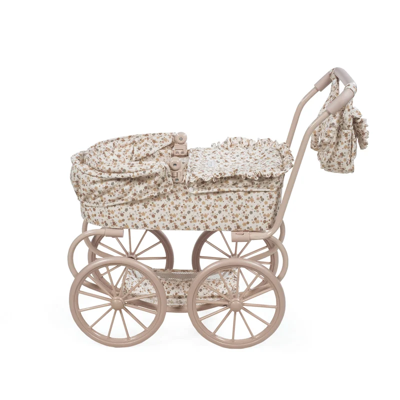 Landau Grandes Roues Somerset – Poussette classique pour poupées avec sac assorti