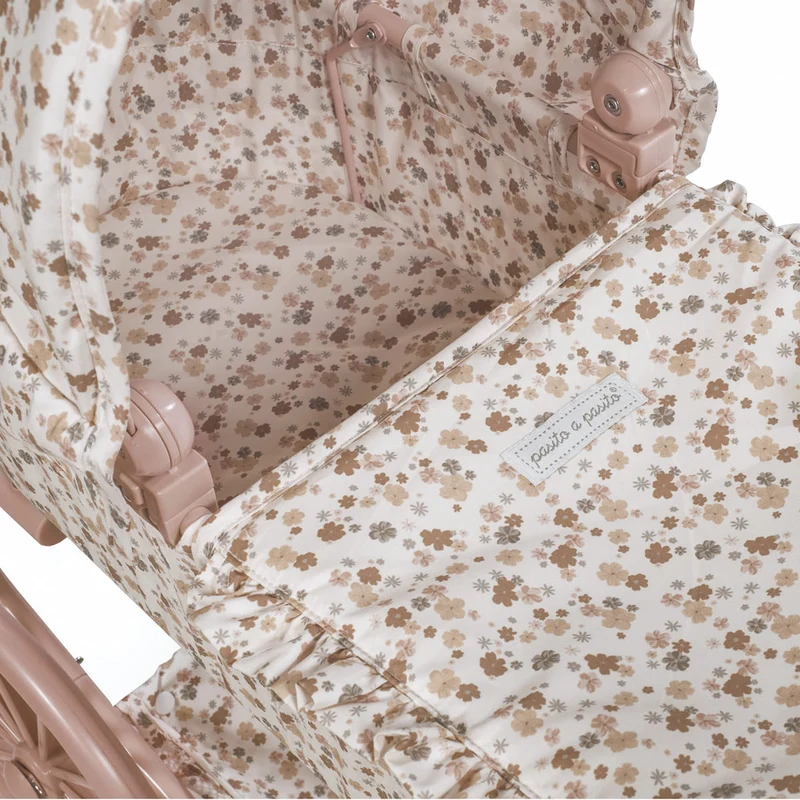 Landau Grandes Roues Somerset – Poussette classique pour poupées avec sac assorti