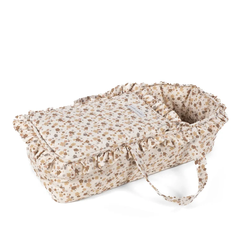 Couffin Somerset – Nacelle fleurie pour poupées 30-46 cm