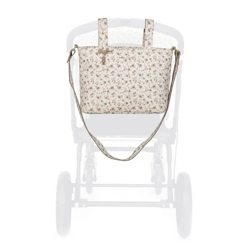 Sac à langer crossbody Somerset – en éco-cuir avec poches et pochette thermique