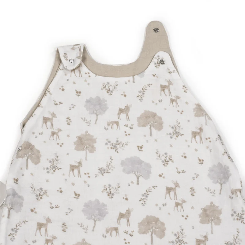 Gigoteuse été Nara – coton 100 % mousseline, respirant et sécurisé