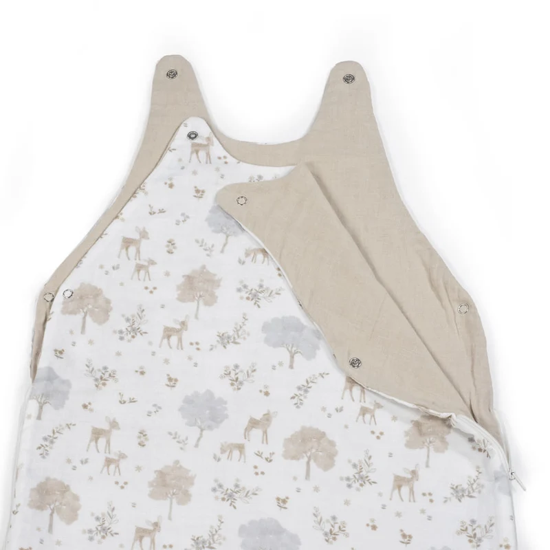 Gigoteuse été Nara – coton 100 % mousseline, respirant et sécurisé