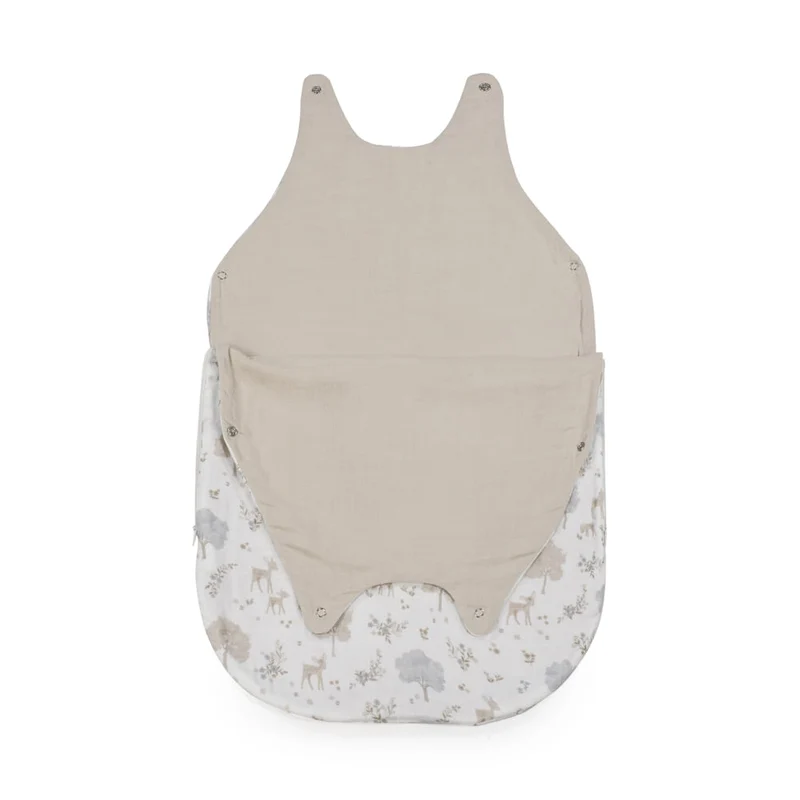 Gigoteuse été Nara – coton 100 % mousseline, respirant et sécurisé