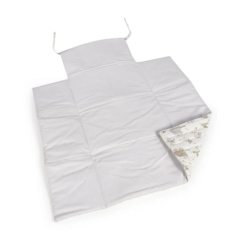 Tapis à langer Nara – Matelas à langer pliable 100% coton avec imprimé faons