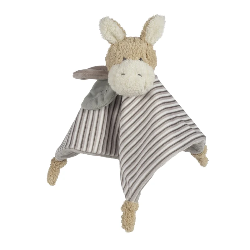 Doudou âne Botton Rayures