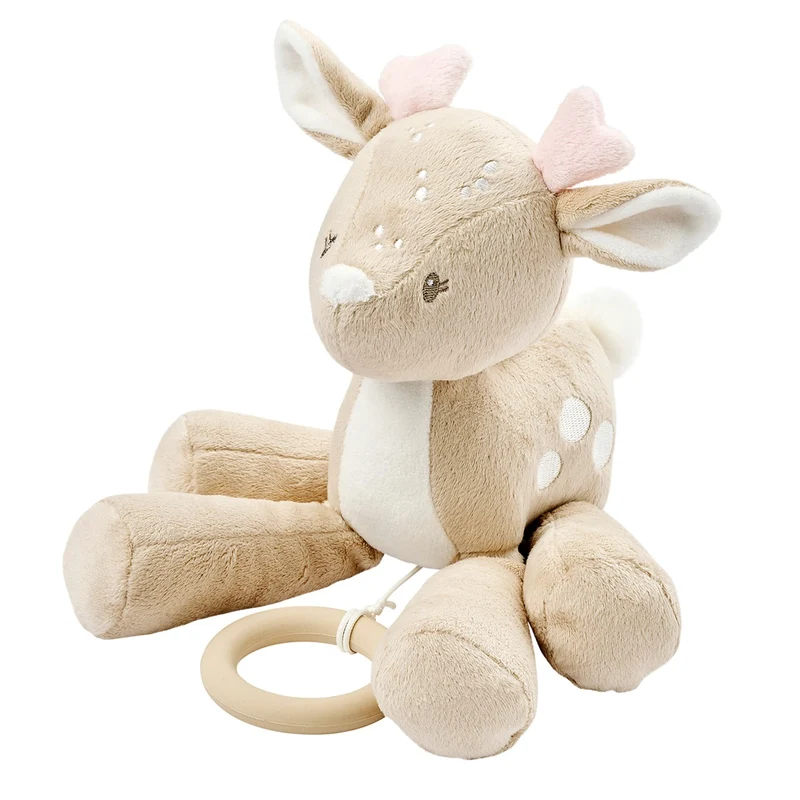 FANFAN Peluche musicale biche