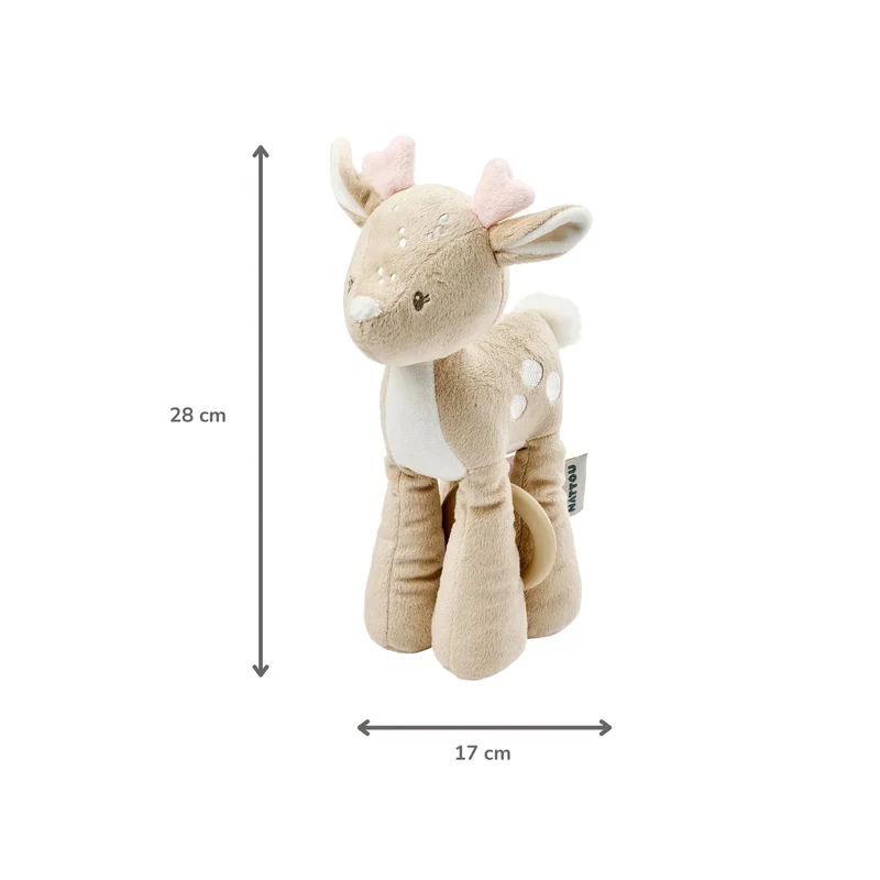 FANFAN Peluche musicale biche