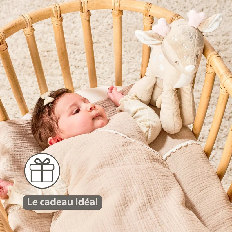 FANFAN Peluche musicale biche