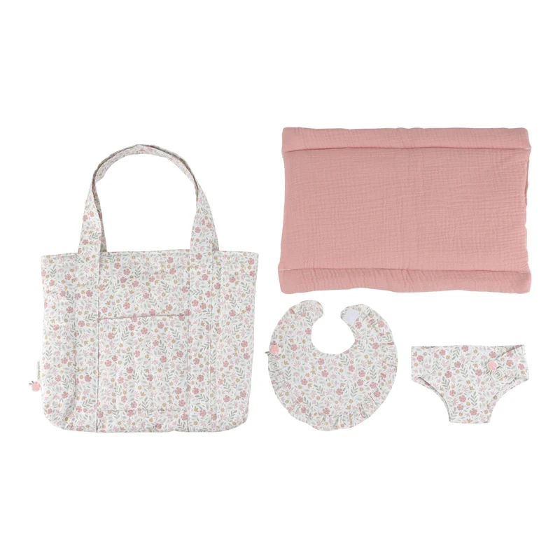 Sac à langer et accessoires pour poupée – Jeu d’imitation