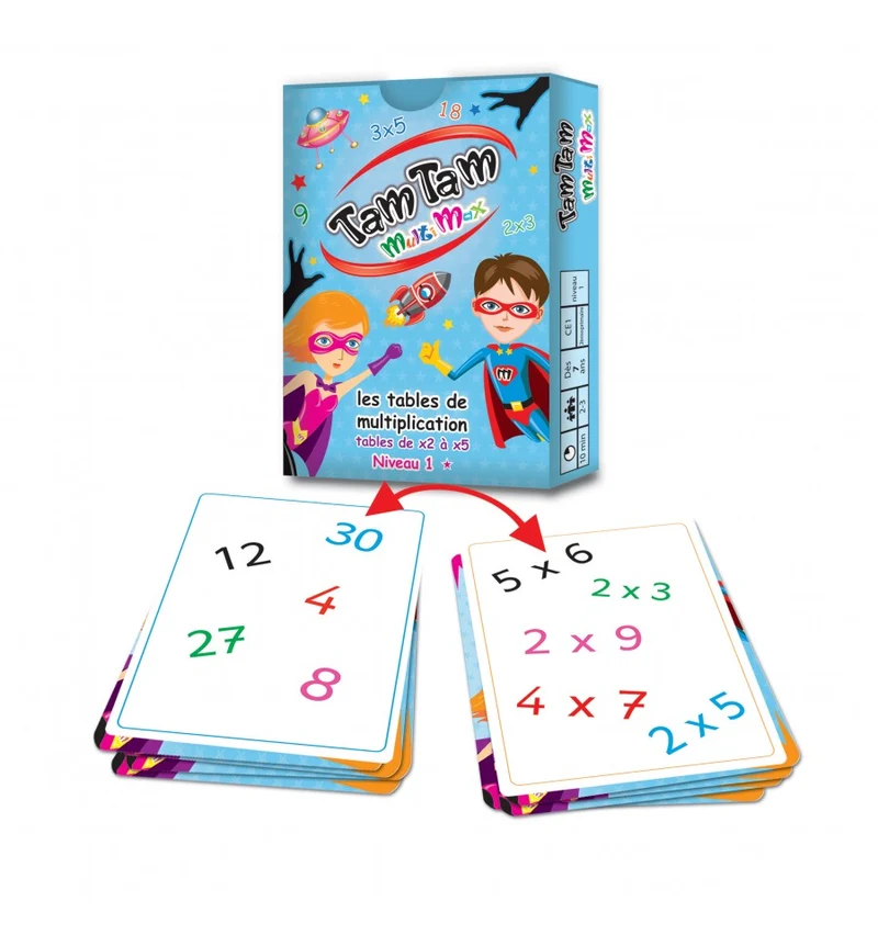 Tam Tam Tables de multiplication niveau 1