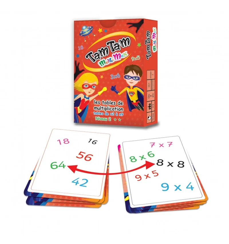 Tam Tam Tables de multiplication niveau 2