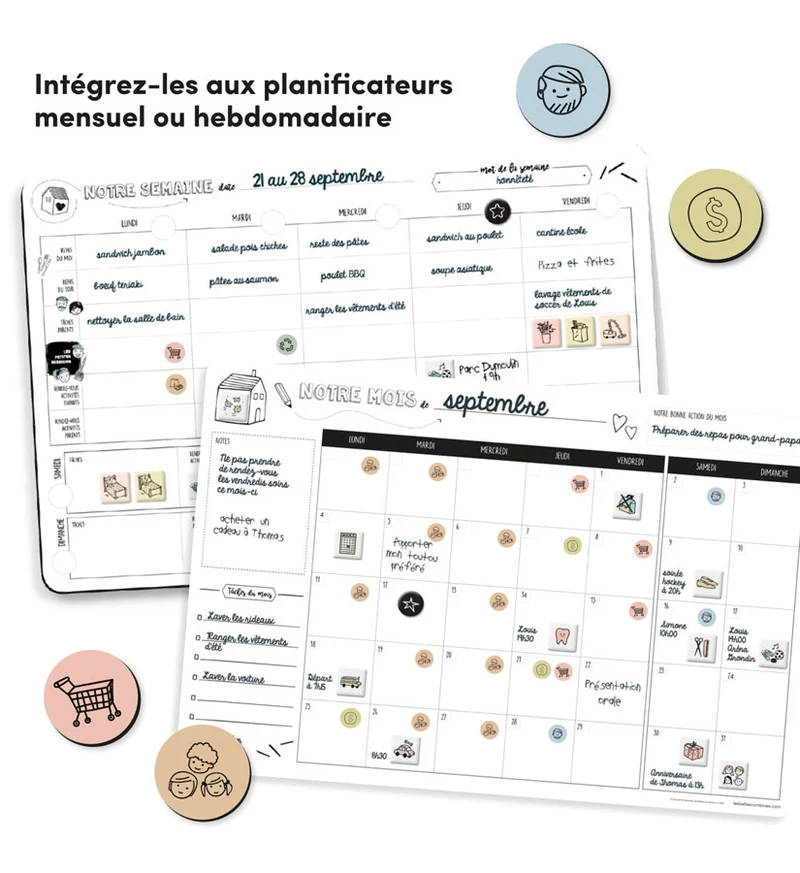 Pictogrammes Magnétiques