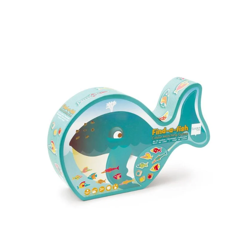 Jeu de couleurs - Trouve le poisson