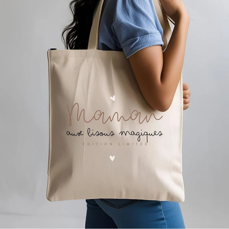 Tote bag – Maman aux bisous magiques Édition limitée
