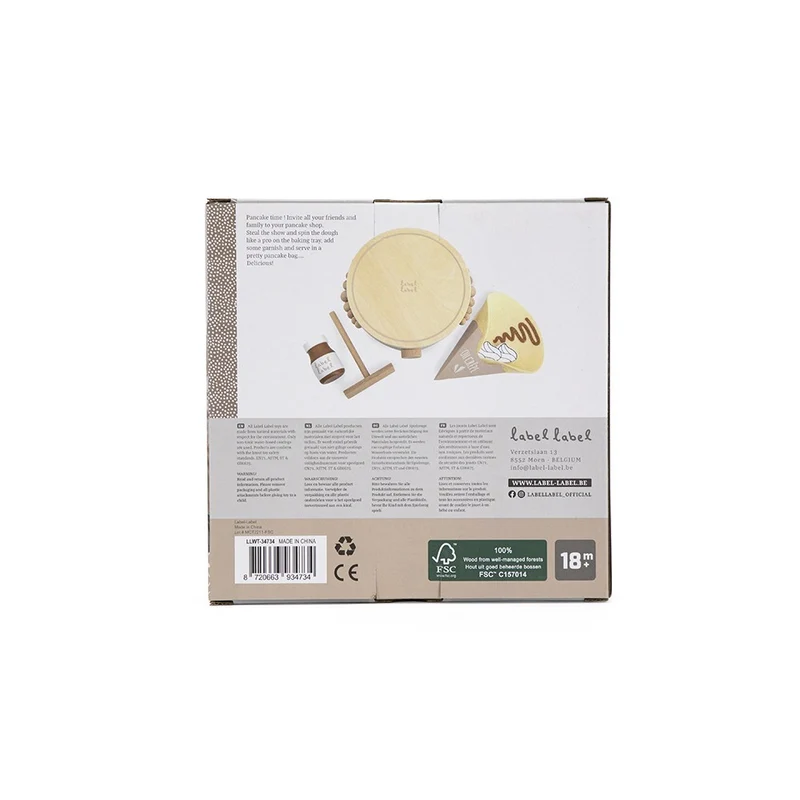Crêpier en bois – Nougat