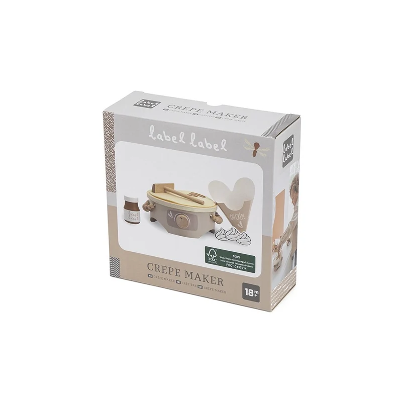 Crêpier en bois – Nougat