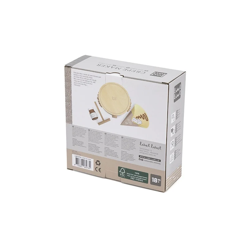 Crêpier en bois – Nougat