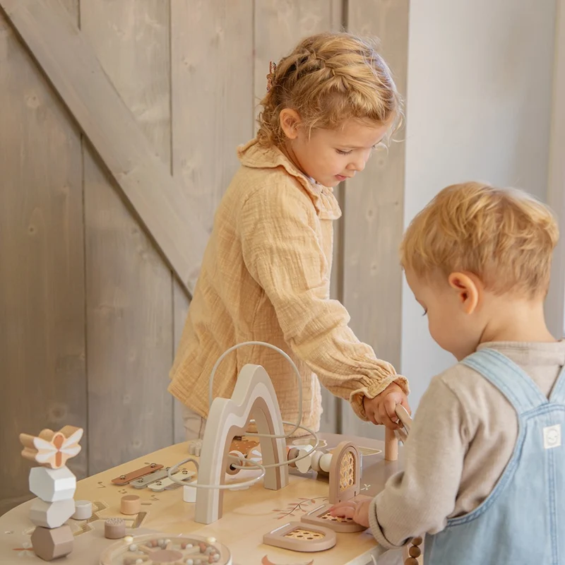 Table d’activités en bois - Nougat