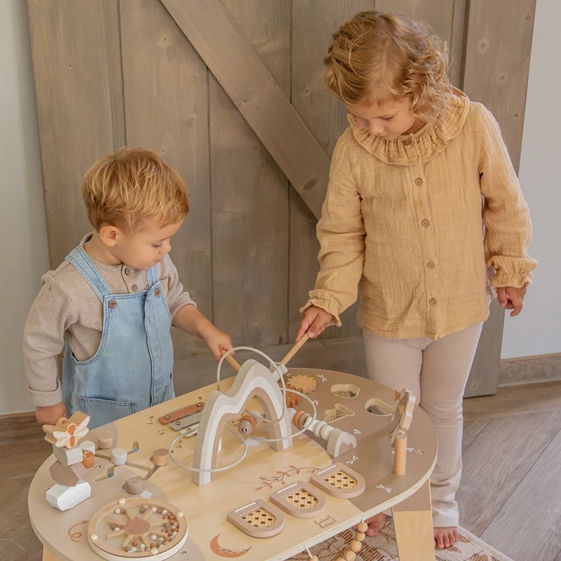 Table d’activités en bois - Nougat