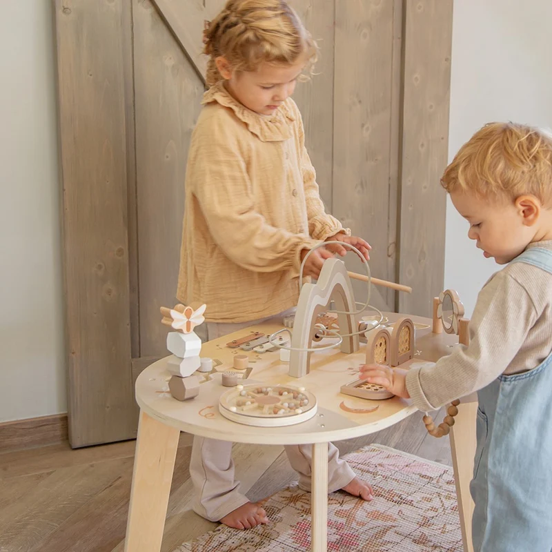 Table d’activités en bois - Nougat