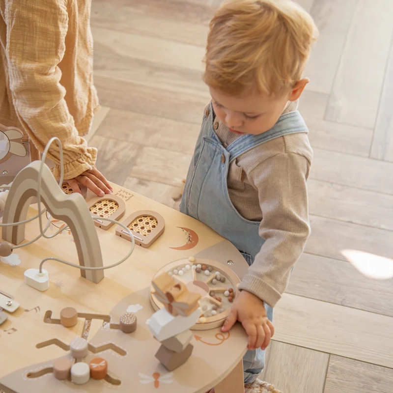 Table d’activités en bois - Nougat