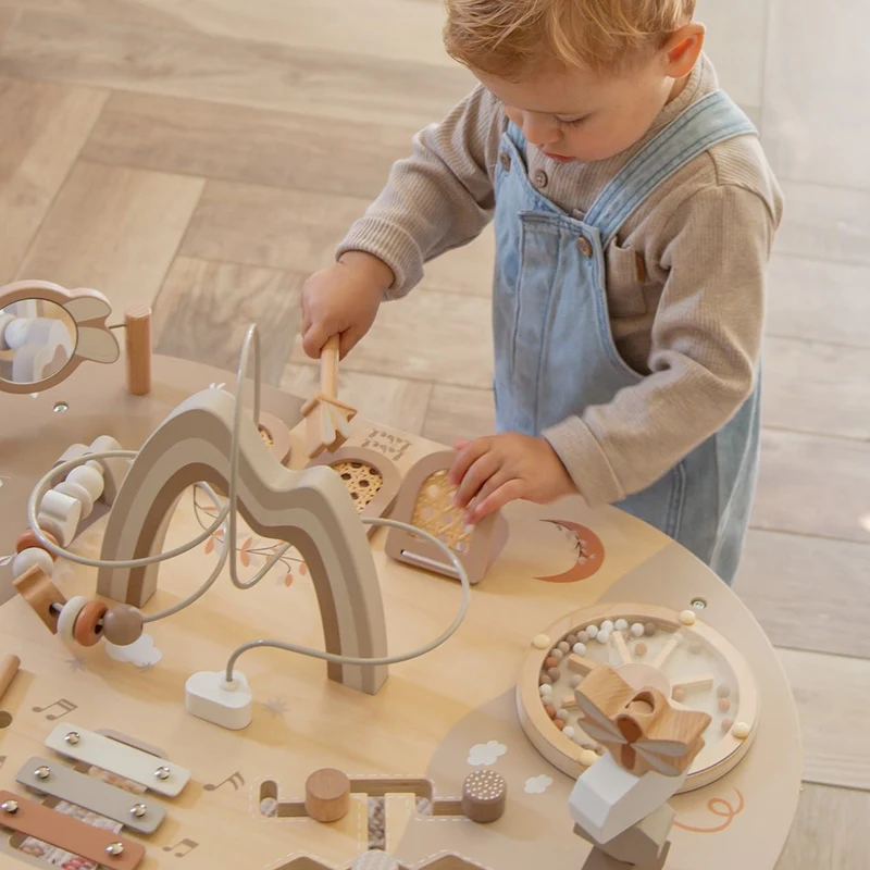 Table d’activités en bois - Nougat