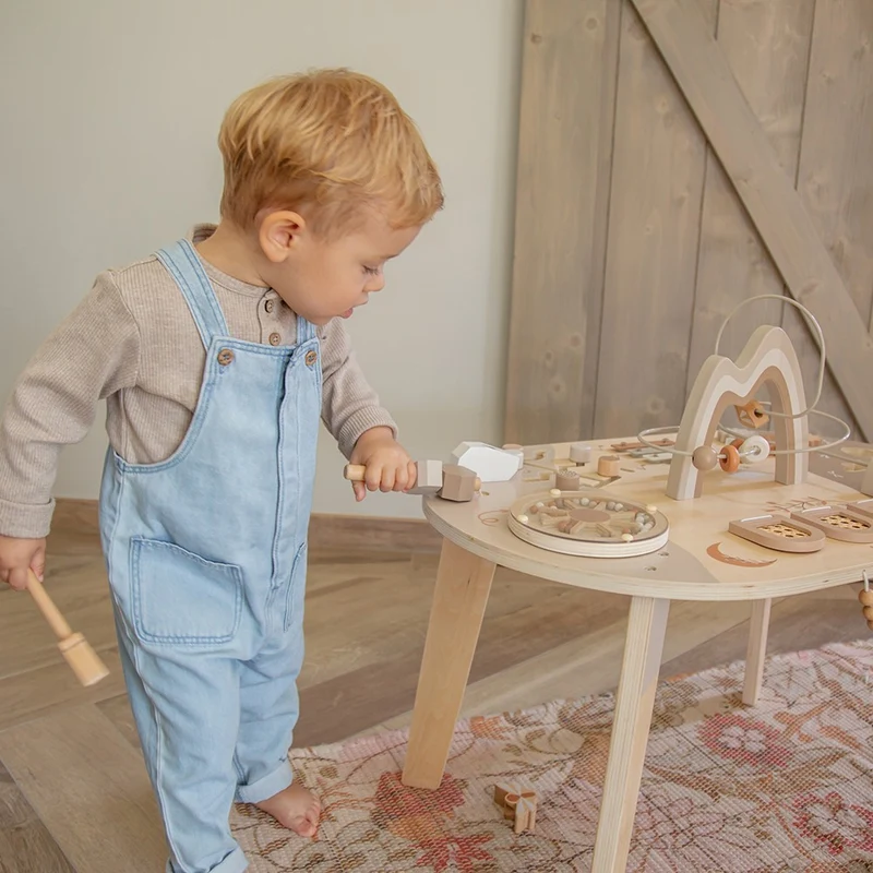 Table d’activités en bois - Nougat