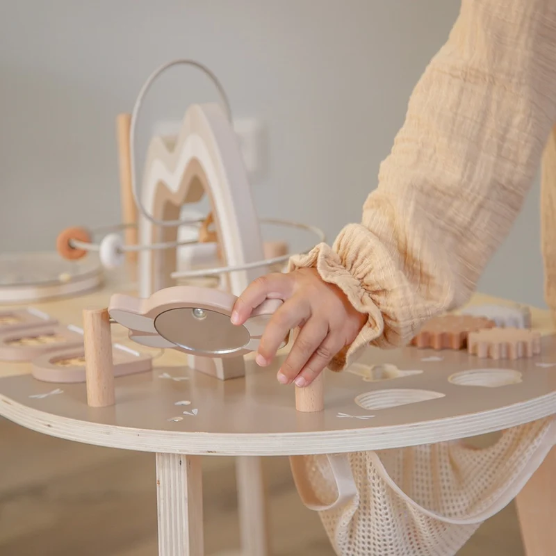 Table d’activités en bois - Nougat