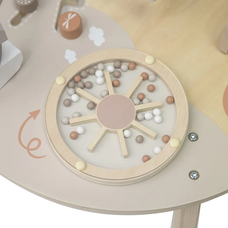 Table d’activités en bois - Nougat