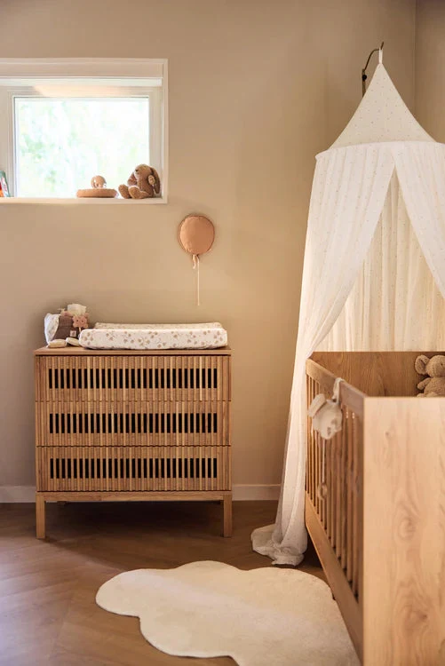 Housse matelas à Langer Jersey 50x70cm - Leafy Dreams