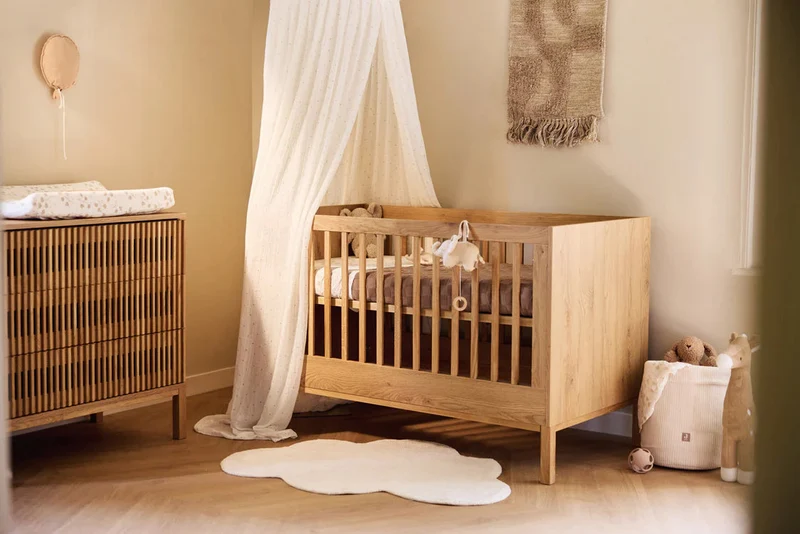 Housse matelas à Langer Jersey 50x70cm - Leafy Dreams