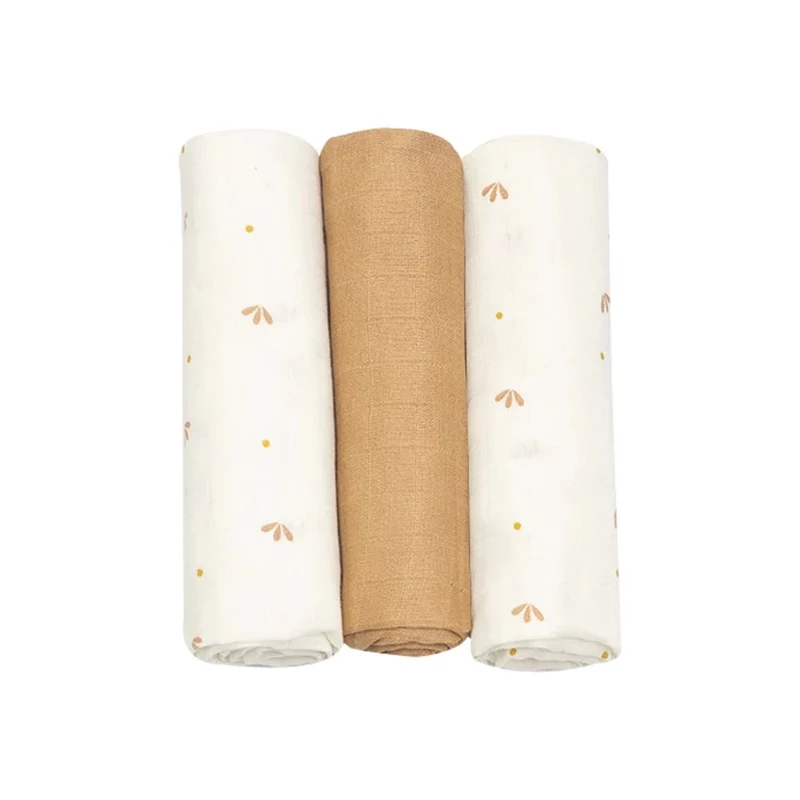 Lot 3 langes Gatsby - Pétales caramel