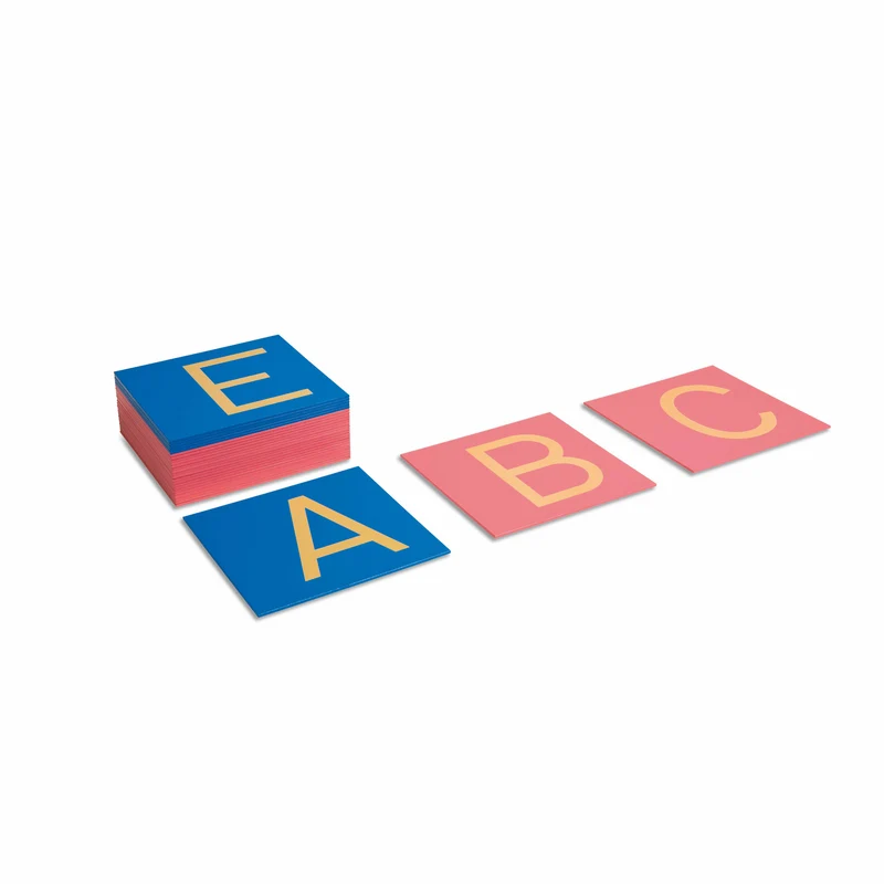 Lettres rugueuses majuscules : version internationale script -Nienhuis AMI