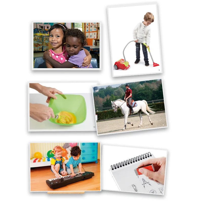 Photographies d'actions (verbes)