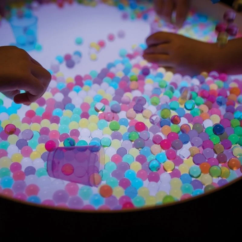 Table Ronde Lumineuse
